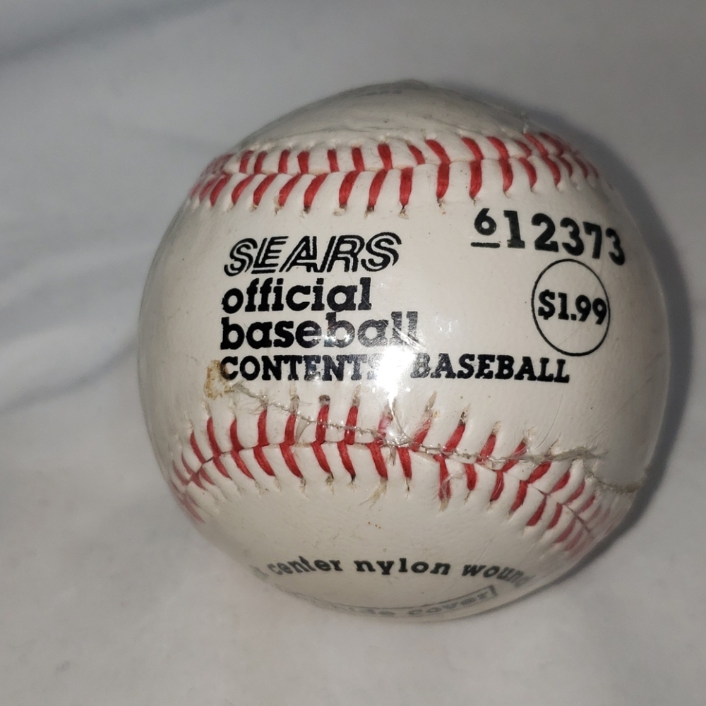 Vintage Sears Cork Nylon Durhide Baseball